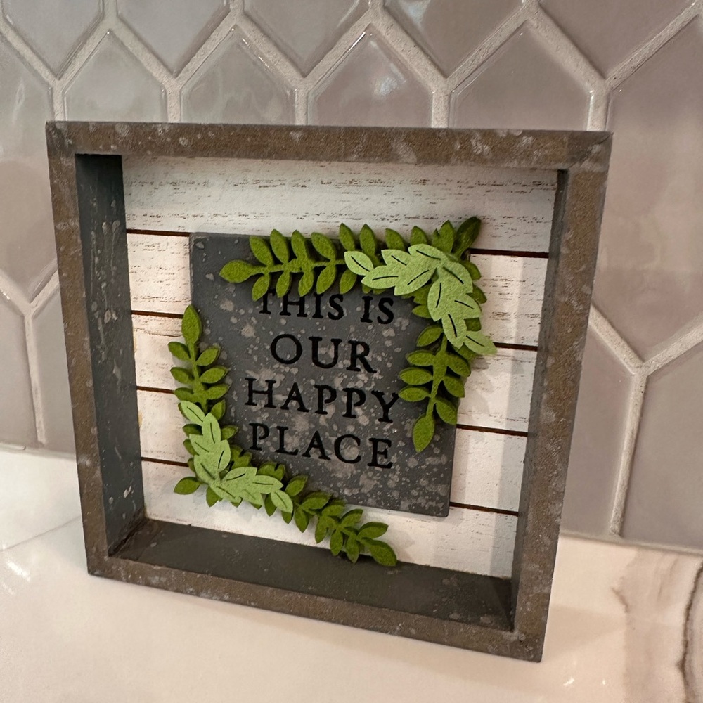 Rustic Home Accent Sign Set - Picture 3 of 7